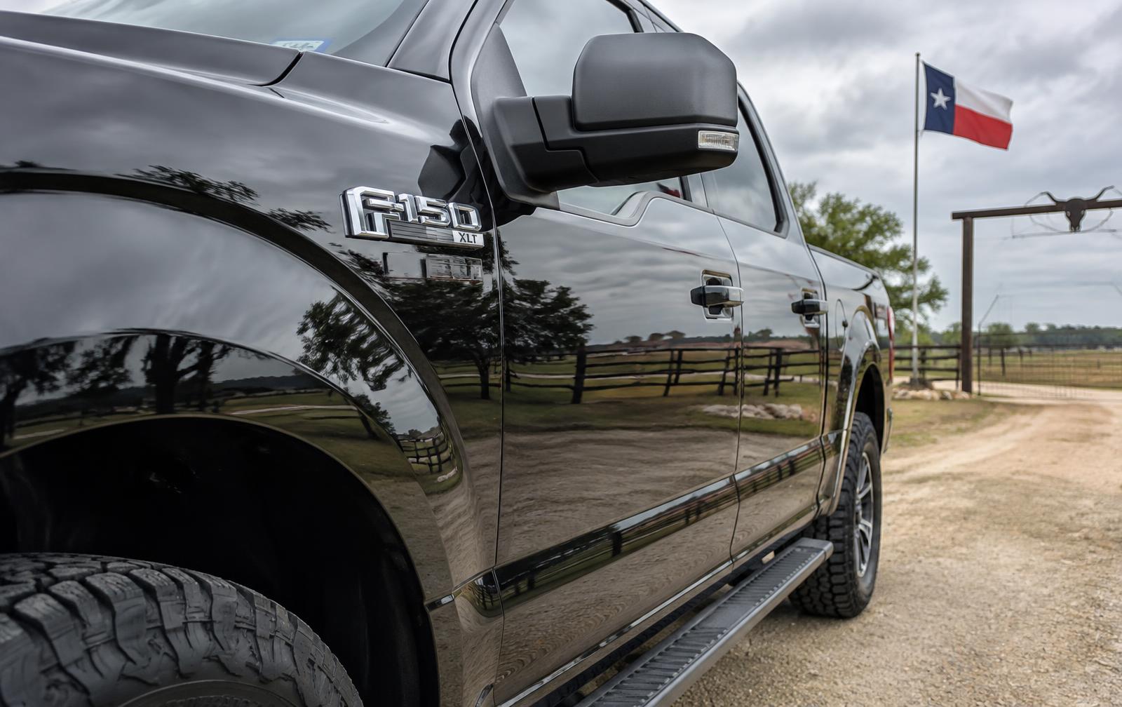 Mirror-finish truck paint